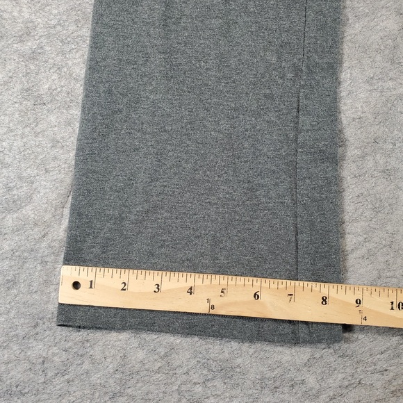 Vintage Aeropostale Sweatpants Womens Small Grey Foldover Y2K Spellout Flare 00s - Picture 4 of 9